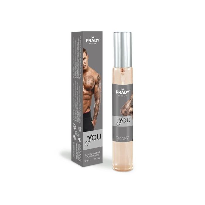 Prady Colonia de Hombre You - Frasco de 33 ml - Spray Pulverizador