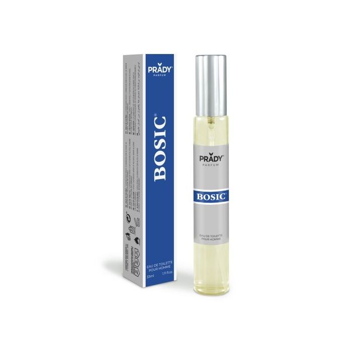 Prady Colonia de Hombre Bosic - Frasco de 33 ml - Spray Pulverizador
