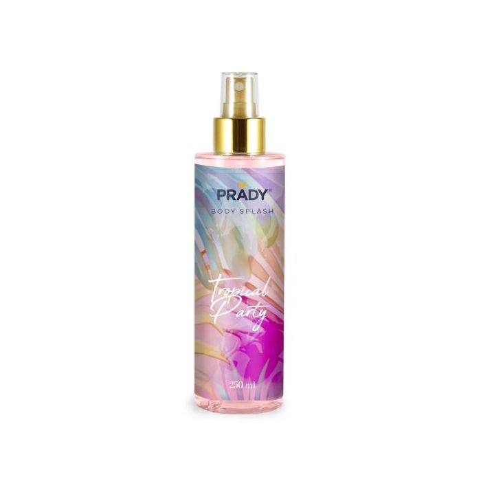 Prady Body Splash Tropical Party - Frasco de 250 ml - Spray Pulverizador
