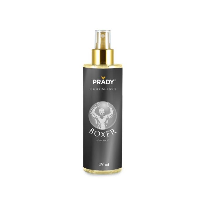 Prady Body Splash Boxer - Frasco de 250 ml - Spray Pulverizador