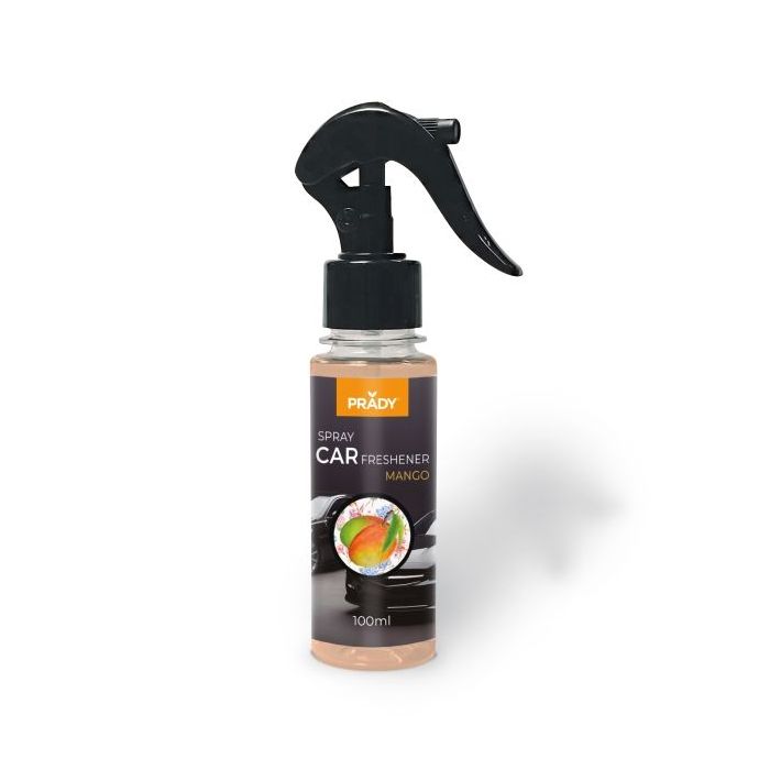 Prady Ambientador Coche Mango - Frasco de 100 ml - Spray Pulverizador