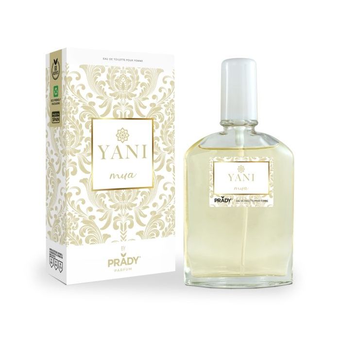 Prady Colonia de Mujer Yani Mua - Frasco de 90 ml - Spray Pulverizador