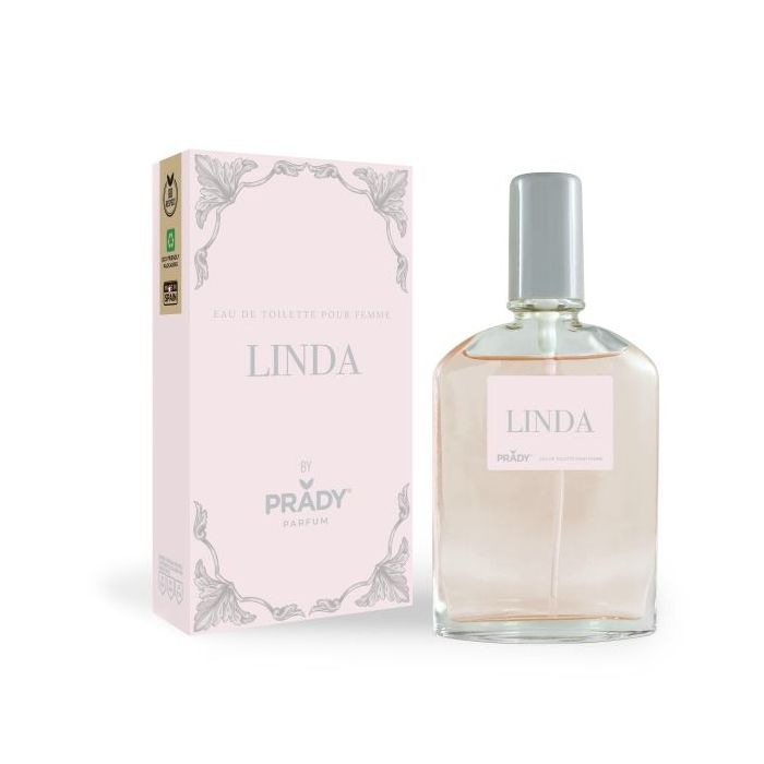 Prady Colonia de Mujer Linda - Frasco de 90 ml - Spray Pulverizador