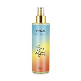 Prady Body Splash Sun Match - Frasco de 250 ml - Spray Pulverizador