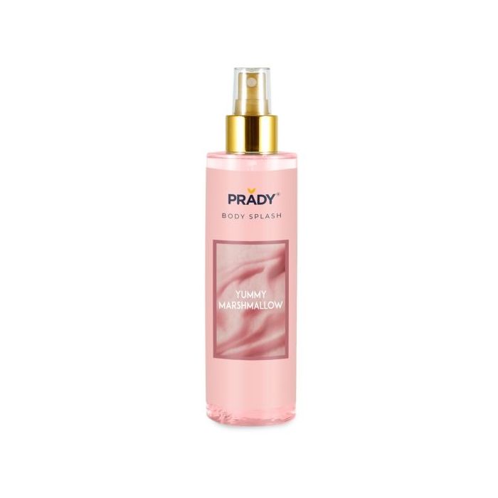 Prady Body Splash Yummy Marshmallow - Frasco de 250 ml - Spray Pulverizador