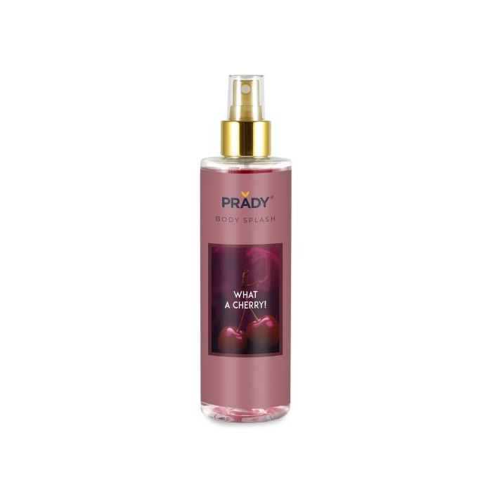 Prady Body Splash What a Cherry - Frasco de 250 ml - Spray Pulverizador