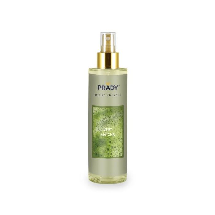 Prady Body Splash Very Matcha - Frasco de 250 ml - Spray Pulverizador
