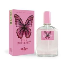 Prady Colonia de Mujer Pink Butterfly - Frasco de 90 ml - Spray Pulverizador