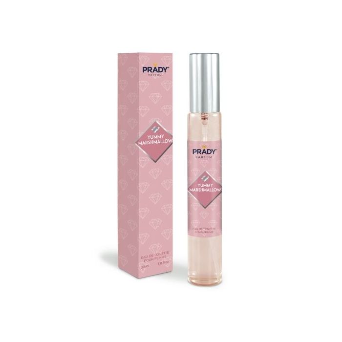 Prady Colonia de Mujer Yummy Marshmallow - Frasco de 33 ml - Spray Pulverizador