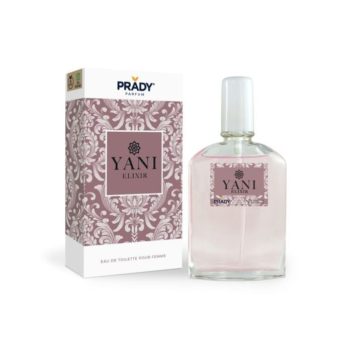 Prady Colonia de Mujer Yani Elixir - Frasco de 90 ml - Spray Pulverizador
