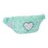 Safta Cuore Bolsa de Cintura - Cremallera - Cintas Ajustables - 2.485L - 230x90x120mm - Color Turquesa