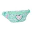 Safta Cuore Bolsa de Cintura - Cremallera - Cintas Ajustables - 2.485L - 230x90x120mm - Color Turquesa