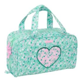 Safta Cuore Neceser de 8L - Cremallera - Asas de Mano Superiores - Interior Forrado - Bolsillo Interior - Tirador Doble - 310x14