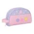 Safta Bouquet Neceser de 5L - Cremallera - Asa Lateral - Adapatable a Carro - Bolsillo Interior - 280x100x180mm - Color Rosa Pas