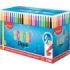 Maped Color`Peps Longlife School Pack de 144 Rotuladores con Punta Media Bloqueada 3.7mm - Tinta Lavable - Colores Surtidos