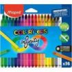 Maped Color`Peps Infinity Pack de 36 Lapices de Colores de Larga Duracion - Hecho Totalmente de Mina - Colores Surtidos