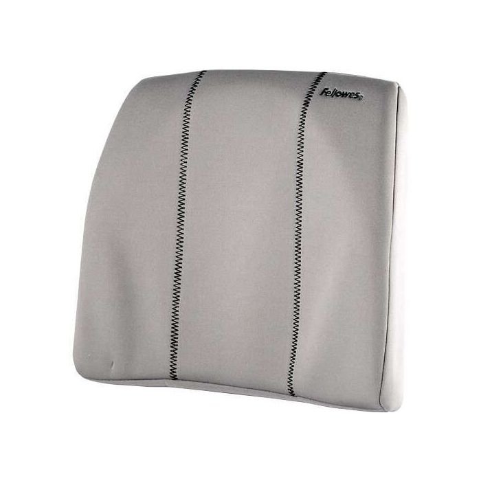 Fellowes Smart Suites Respaldo de Espuma Ergonomico - Espuma de Alta Densidad - Correa Ajustable - Color Gris