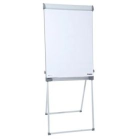 Dahle 96011 Profesional Pizarra/Caballete Metalico 670x950mm - Superficie Magnetica - 2 Portafotos Extraibles - Bandeja para Rot