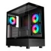 Abysm Danube Sava H400 Prime Black Caja Torre ATX, Mini-ITX, Micro ATX - Lateral y Frontal Cristal Templado - 3.5  y 2.5  - USB-