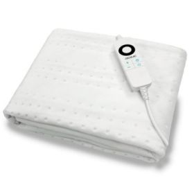 Cecotec HeatConfort ThermalUnder Single Manta Electrica - 100W - 6 Niveles de Temperatura - Apagado Automatico - Control LED de