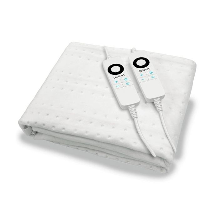 Cecotec HeatConfort ThermalUnder Double Manta Electrica - 200W - 6 Niveles de Temperatura - Apagado Automatico - Control LED - L