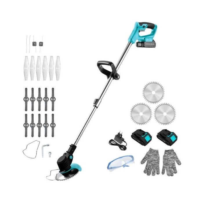 Cecotec Desbrozadora FastCut 3000 Freemove Desbrozadora Cortaborders Multifuncion - 650W - 2.000mAh - Incluye Accesorios - Multi