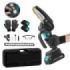 Cecotec MontanaForce 4000 Hand Sierra de Podar Inalambrica - 400W - 2 Baterias 21V 2Ah - Incluye Accesorios - Engrasador de Cade
