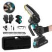 Cecotec MontanaForce 4000 Hand Sierra de Podar Inalambrica - 400W - 2 Baterias 21V 2Ah - Incluye Accesorios - Engrasador de Cade