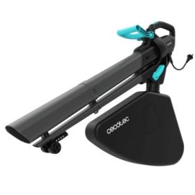 Cecotec AirForce 3300 Crush and Go Soplador Aspirador de Hojas - 3300W - Varias Velocidades - Triturador Incorporado - Bolsa de