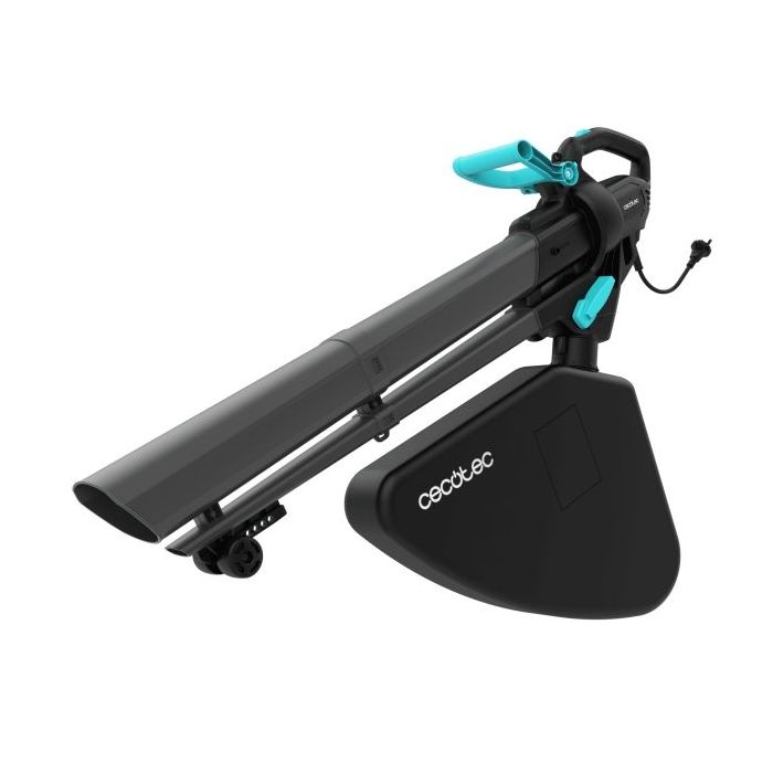 Cecotec AirForce 3300 Crush and Go Soplador Aspirador de Hojas - 3300W - Varias Velocidades - Triturador Incorporado - Bolsa de