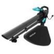 Cecotec AirForce 3300 Crush and Go Soplador Aspirador de Hojas - 3300W - Varias Velocidades - Triturador Incorporado - Bolsa de