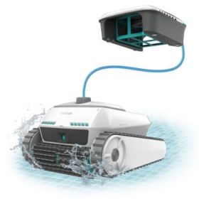 Cecotec Conga Pooldroid 10000 TotalClean AquaSkater Robot Limpiapiscinas Todoterreno hasta 300m2 - Fondos, Paredes y Superficie