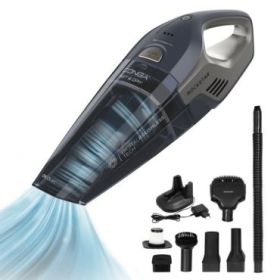 Cecotec Conga Rockstar Animal Hand Aspirador de Mano - 20kPa - Solidos y Liquidos - Autonomia 40min - Deposito 500ml - Incluye A