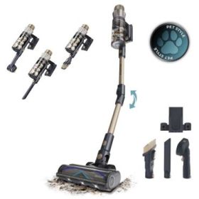 Cecotec Conga Rockstar RS90 Pet Flex Aspirador de Escoba Vertical - 600W - Autonomia hasta 65min - Succion 40kPa - Deposito de 5