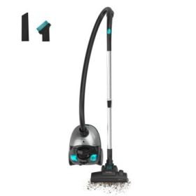 Cecotec Conga Powerbag 2000 Compact Plus Aspirador de Trineo - 800W - Deposito de 2L - Filtrado de Alta Eficiencia - Tubo Telesc