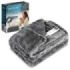 Cecotec HeatConfort Noa Manta Electrica - 115W - Apagado Automatico - Piel Sintetica y Franela - 10 Niveles de Calor - Control L