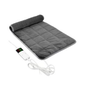 Cecotec HeatConfort Calma Weighted Manta Electrica - 200W - Control de Temperatura - Peso de 9kg - Cubre Cama Doble - 10 Niveles