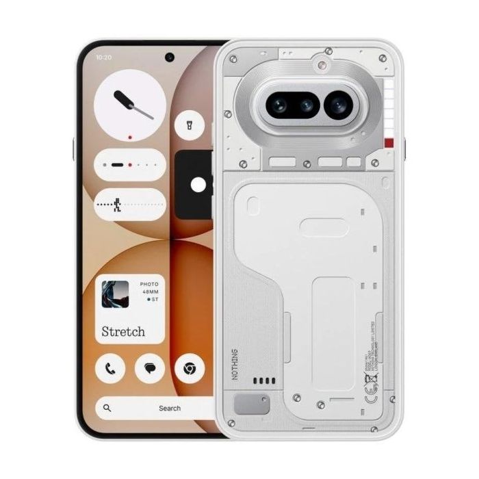 Nothing Phone (4a) Smartphone Pantalla 6,78  - 12GB - 256GB - Camara 50MP - Bateria 5080mAh - Color Blanco