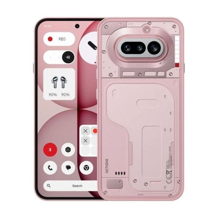 Nothing Phone (4a) Smartphone Pantalla 6,78  - 12GB - 256GB - Camara 50MP - Bateria 5080mAh - Color Rosa