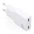 Aisens Cargador de Pared - 30W - GaN - 2xUSB-C - Power Delivery 3.0 - Ultra Delgado - Multiples Protecciones de Seguridad - Colo