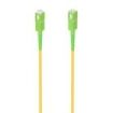 Aisens Cable Fibra Optica Latiguillo G657A2 3.0 9/125 SMF Simplex CPR Dca LSZH - SC/APC-SC/APC - 10M - Color Amarillo