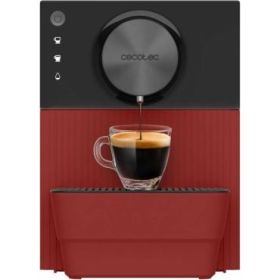 Cecotec Cremmaet Cube Red Cafetera Superautomatica - 19bar - Deposito de 1.1L - Sistema de Prensado y Pre-Infusion - Sistema The
