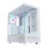 Abysm Danube Sava H400 White Caja Torre ATX, ITX, Micro ATX - Lateral y Frontal Cristal Templado - 3.5  y 2.5  - USB-A, USB-C y