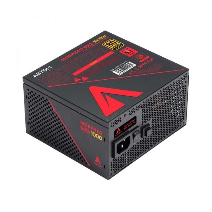 Abysm Gaming Morpheo GX5 1000W Fuente de Alimentacion 80 Plus Gold Full Modular 1000W ATX - Ventilador 120mm