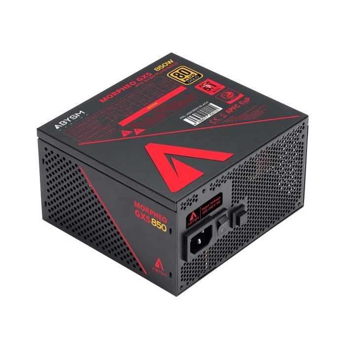 Abysm Gaming Morpheo GX5 850W Fuente de Alimentacion 80 Plus Gold Full Modular 850W ATX - Ventilador 120mm