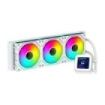 Abysm Oceanic LCD 360 ARGB Kit de Refrigeracion Liquida - 3 Ventiladores de 120mm - Iluminacion ARGB - Pantalla LCD 2.8  - Bomba