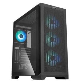Abysm Gaming Danube Mura BX300 ARGB Caja Torre ATX, EATX, ITX, micro ATX - Lateral Cristal Templado - 3.5  y 2.5  - USB-C 3.2, U