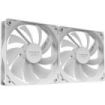 Tacens Anima AF12X2 Pack de 2 Ventiladores de 120mm - Rodamientos Fluxus - Color Blanco