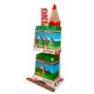 Alpino Estrella Expositor con 12 Packs de 24 Lapices de Colores + 24 Packs de 12 Lapices de Colores - Mina de 3mm - Resistente a