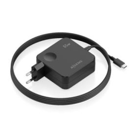 Aisens Cargador de Pared - Cable USB-C Integrado de 1.5m - 65W - Power Delivery 3.0 - Multiples Protecciones de Seguridad - Colo